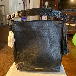 NWT Brahmin Nicolette Black Holmes purse